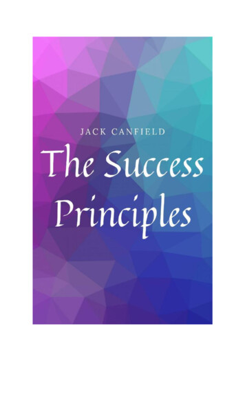 The Success Principles - Law Of Attraction Haven