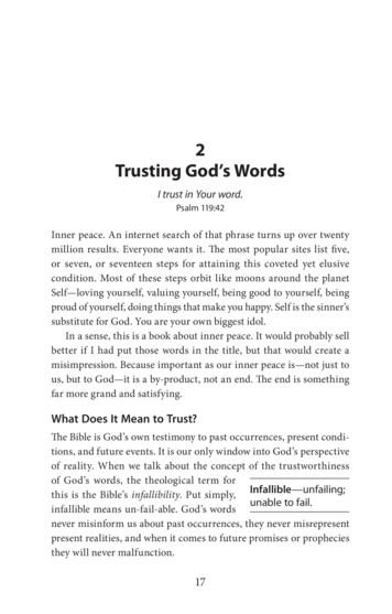 2 Trusting God’s Words