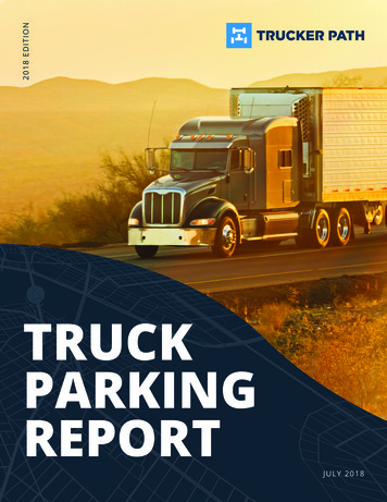 TRUCK PARKING REPORT - Trucker Path