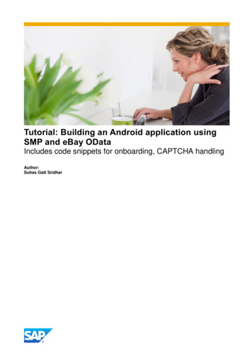 Tutorial: Building An Android Application Using SMP . - Archive.sap 