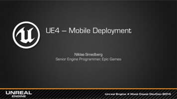 UE4 Mobile Deployment - Unreal Engine