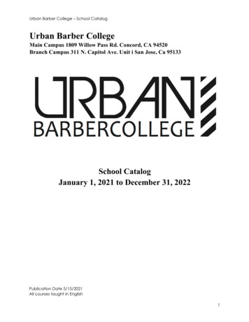 Urban Barber College