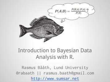 Analysis With R. Introduction To Bayesian Data