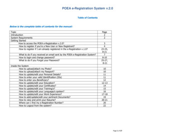 POEA E-Registration System V.2