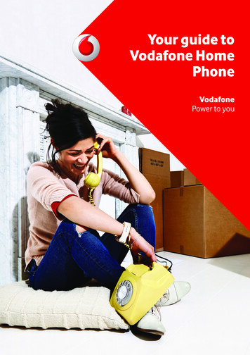 Your Guide To Vodafone Home Phone