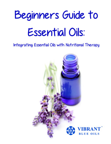 Beginners Guide To Essential Oils - Vibrant Blue Oils