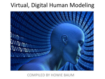 Virtual, Digital Human Modeling