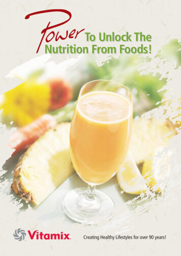 To Unlock The Nutrition From Foods! - TNC