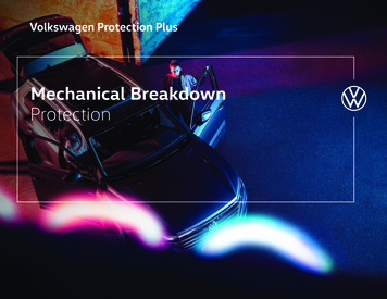 Mechanical Breakdown Protection - VW