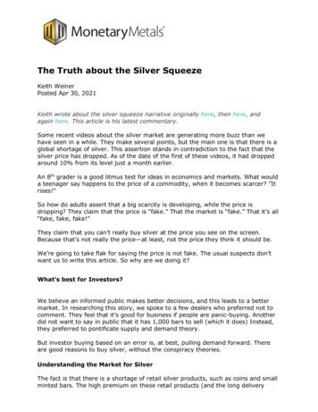 The Truth About The Silver Squeeze