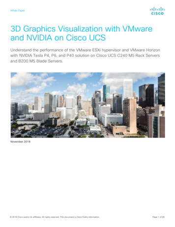 3D Graphics Visualization With VMware And NVIDIA On Cisco UCS (White Paper)
