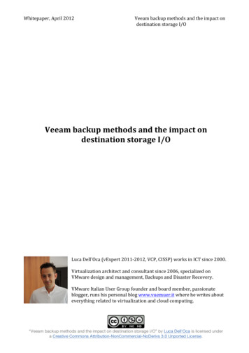 Wp En Veeam Backup Modes IO - Virtual To The Core