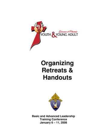 Organizing Retreats & Handouts