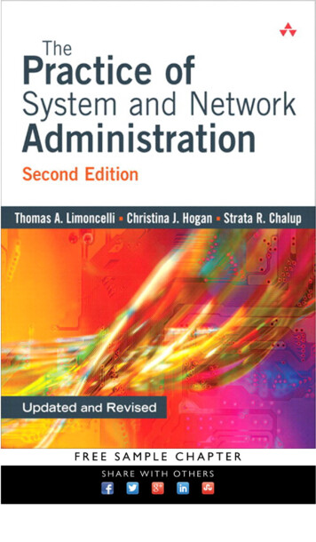 The Practice Of System And Network Administration
