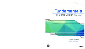 Fundamentals Of Game Design - Pearsoncmg 