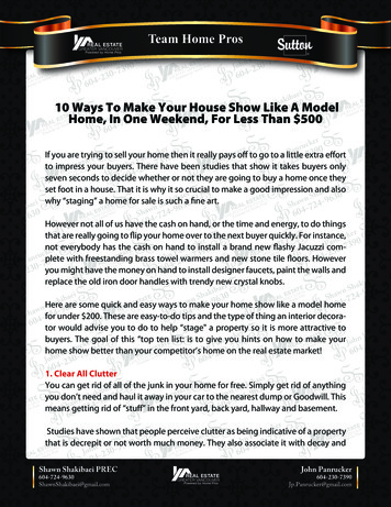 10 Ways To Make Your House Show Like A Model Home Copy