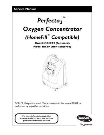 Perfecto2 Oxygen Concentrator - Invacare