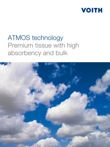 ATMOS Technology Premium Tissue With High Absorbency And Bulk