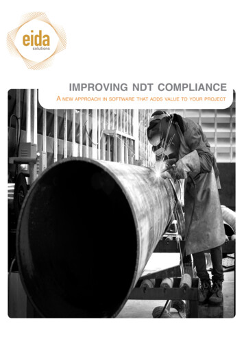 Improving Ndt Compliance - Eida Solutions