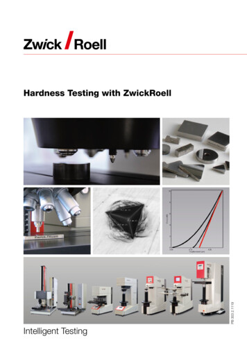 Hardness Testing With ZwickRoell