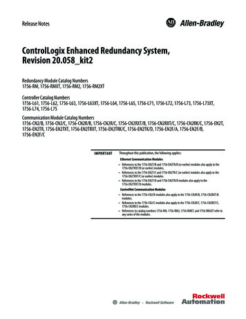 ControlLogix Enhanced Redundancy System, Revision 20.058 .