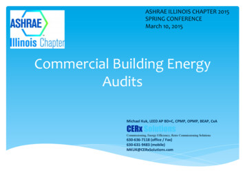 CommercialBuilding*Energy* Audits