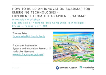 HOW TO BUILD AN INNOVATION ROADMAP FOR EMERGING .