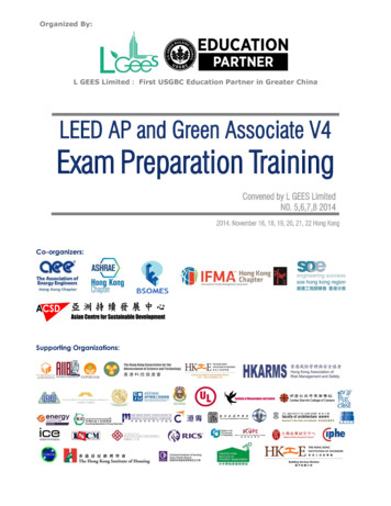 LEED AP And Green Associate V4 Exam Preparation Training