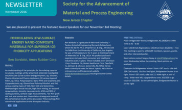 Society For The Advancement Of Materials And Process .