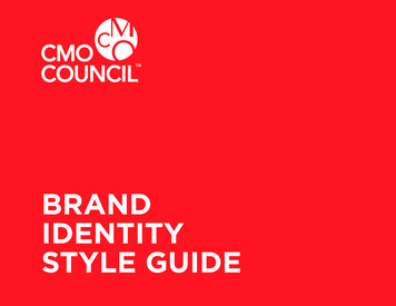 BRAND IDENTITY STYLE GUIDE - CMO Council