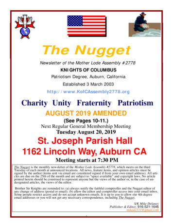 The Nugget - Mother Lode Assembly 2778