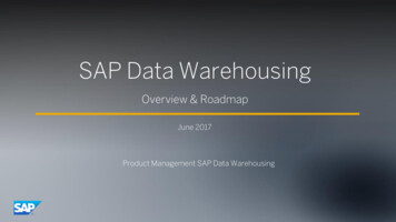 SAP Data Warehousing