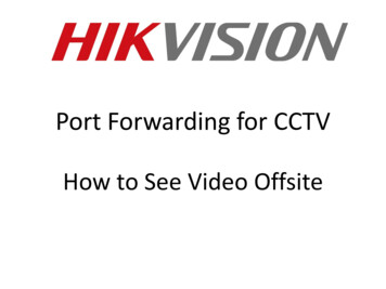 Port Forwarding For CCTV - Hikvision