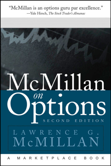 McMillan On Options - MEC