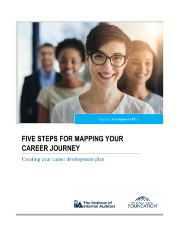FIVE STEPS FOR MAPPING YOUR CAREER JOURNEY