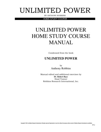 UNLIMITED POWER - Weebly