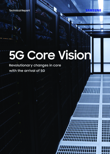5G Core Vision - Samsung Us