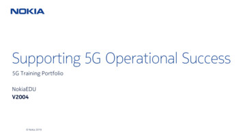 Supporting 5G Operational Success