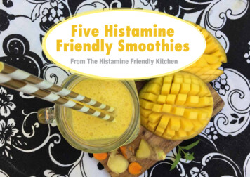 Five Histamine Friendly Smoothies