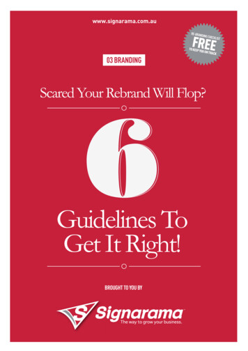 Guidelines To Get It Right! - SIGNARAMA