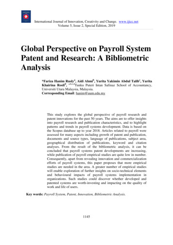 Global Perspective On Payroll System Patent And Research .