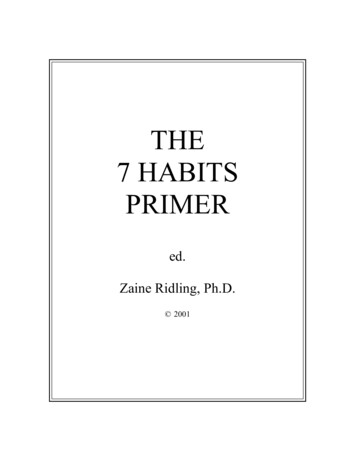 The 7 Habits Primer - Yola