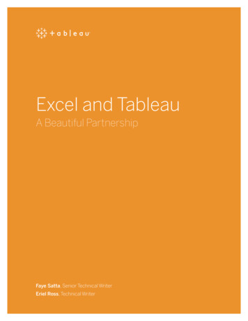 Excel And Tableau - Bitpipe