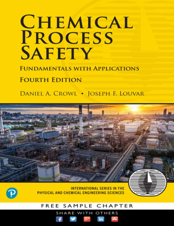 Chemical Process Safety - Pearsoncmg 
