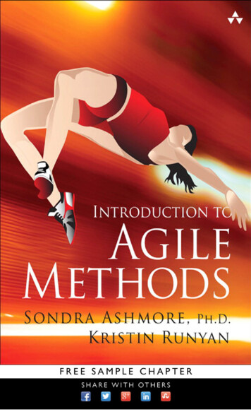 Introduction To Agile Methods
