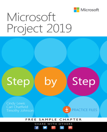 Microsoft Project 2019: Step By Step - Pearsoncmg 