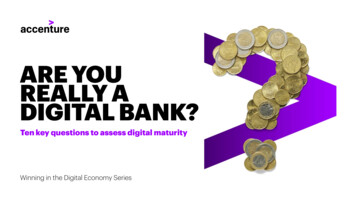 Are You Really A Digital Bank? - Accenture