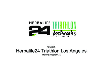 12 Week Herbalife24 Triathlon Los Angeles