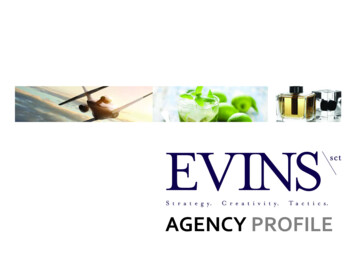 AGENCY PROFILE - Evins