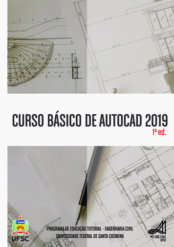 CURSO BÁSICO DE AUTOCAD 2019 - UFSC